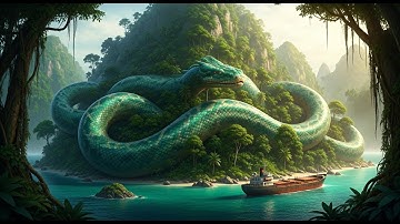 Full Story  -Beautiful girl Alone Surviving In The Forest | Giant Python