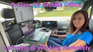 Modification Video # 6:  Creating A Mobile Work Space / Office In A 2022 Thor Sanctuary B Class RV