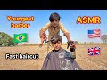 ASMR youngest barber 💈 in the world Asmr fast haircut