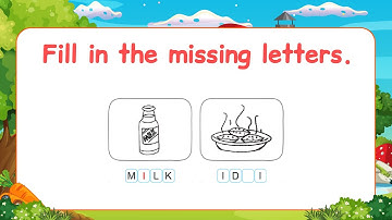 Pre-Primer EVS Lesson | Every Page Explained for Kids | evs for kids |  Fill in the missing letters.