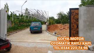 OTOMATİK RAYLI KAPI-SOFYA MOTOR-OTOMATİK KAPI SİSTEMLERİ-TEL:0344 223 74 96
