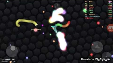 Slither.io PLAYING AGAINST BOTS!!!