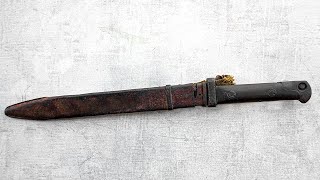 Реставрация Советского Штык ножа СВТ-40