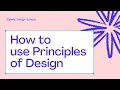 How to use principles of design  graphic design basic