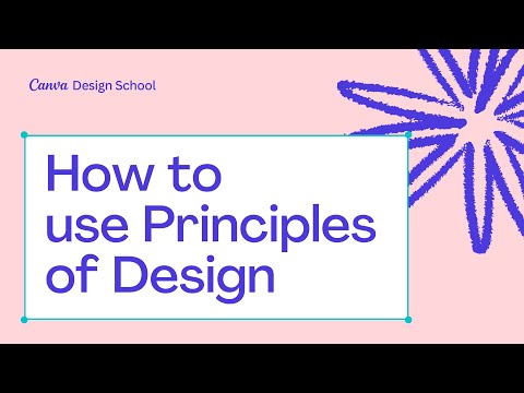 How To Use Principles Of Design | Graphic Design Basic