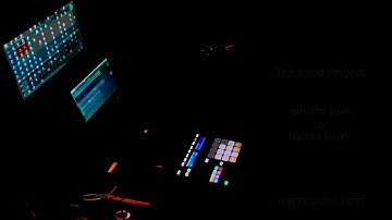 Native Instruments Maschine as multi Loop station - electro jam