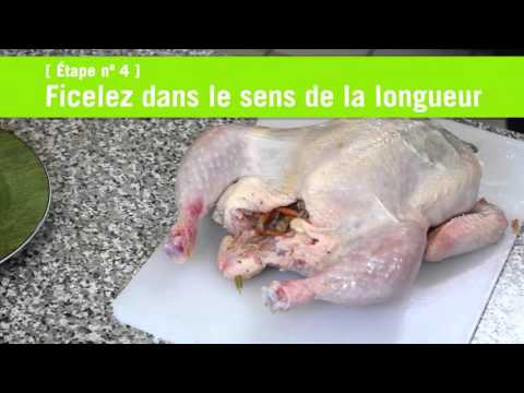 Vidéo: Comment Farcir Un Poulet