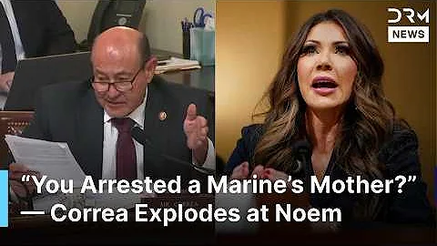 Rep. Lou Correa Clashes With DHS Secretary Noem Over Arrests of Noncriminal Immigrants | AC1G