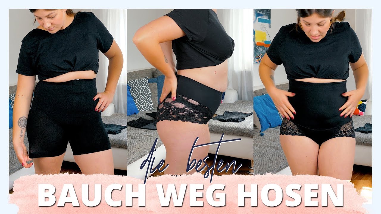 Bauch Weg Hosen Live Test Teuer Vs Gunstig Welcher Bodyshaper Kann Mehr Kleinundkurvig Youtube