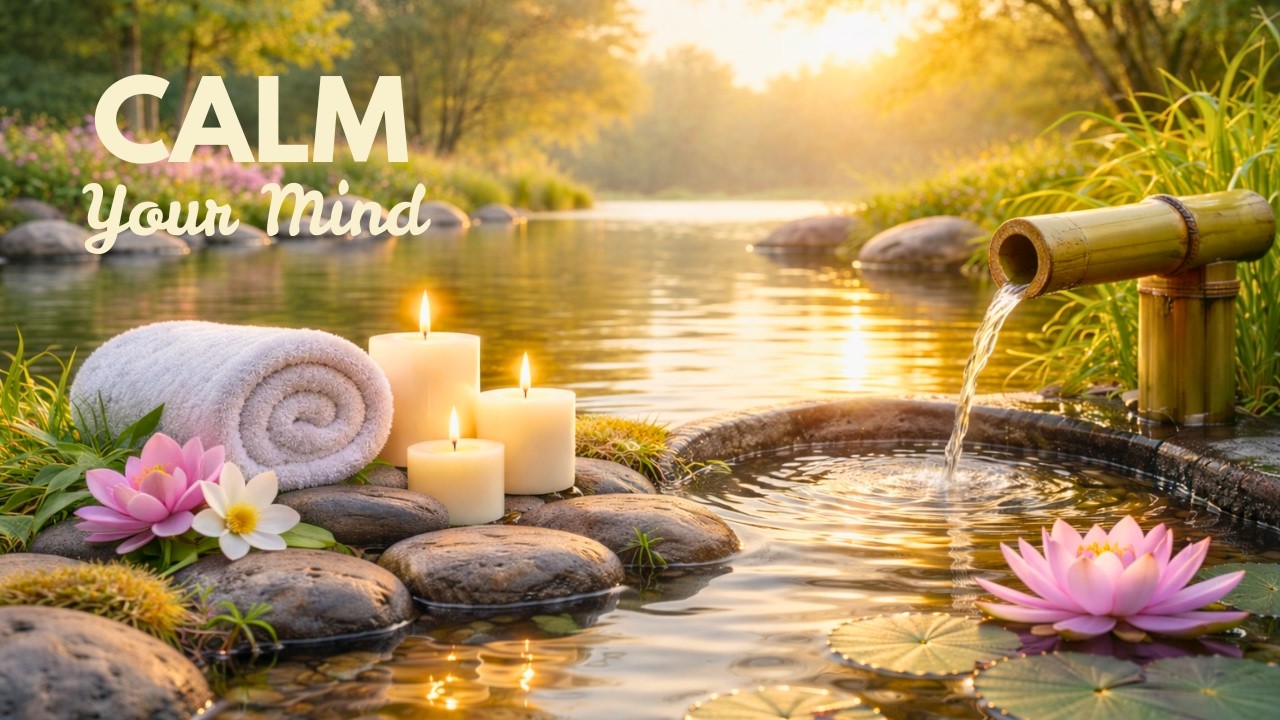 Relaxing Music for Anxiety Relief 🌿 1 Hour to Calm Overthinking