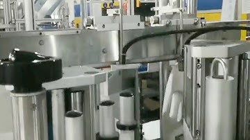 2kg liquid detergent bottle labeling machine double sided sticker labeller étiqueteuse de bouteilles