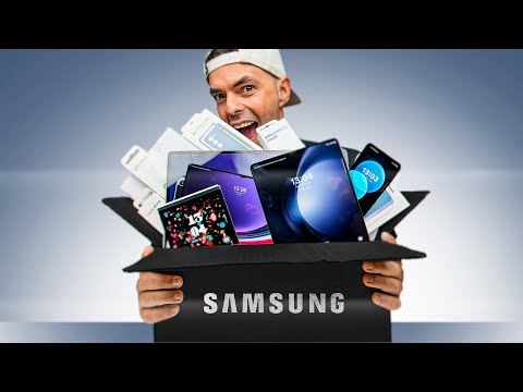 SEM RIVAL de NOVO | Galaxy Z Fold5, Z Flip5, Tab S9 Ultra & Watch 6 [UNBOXING]