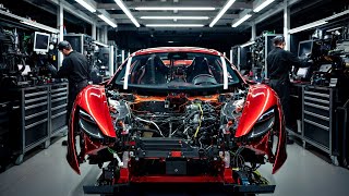 Inside the McLaren Artura Luxury Facility — Building a Lightweight Hybrid Supercar (Full Process)
