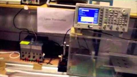 FSO indoor video transmission through fog