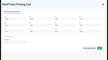 [Browser App] How To Create A Company Custom Price List For RoofTrace | App Training | HailTrace