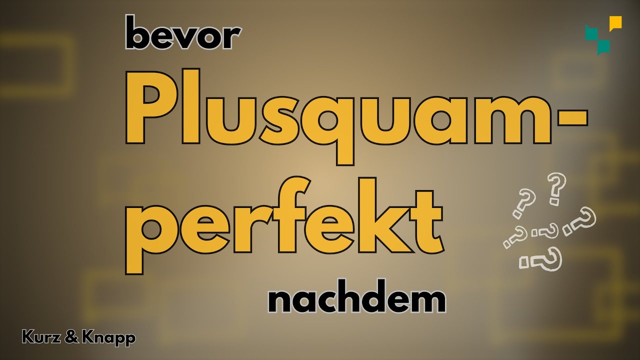 Plusquamperfekt 🇩🇪 | без стресса 😄 + 