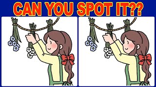 【Spot \& Find the differences】👀Memory Workout: Can You Find the Mistakes? Test Your Brainpower Now!