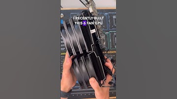 6 Fan GPU Tested! #shorts #pc #pcbuild #gamingpc #gaming