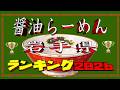 【名店揃い!】岩手県醤油らーめんランキングTOP20!2026