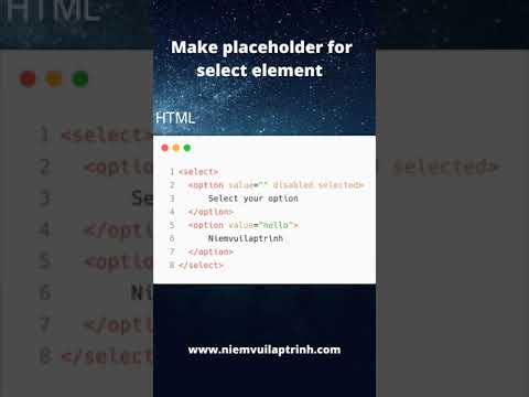 Make placeholder for