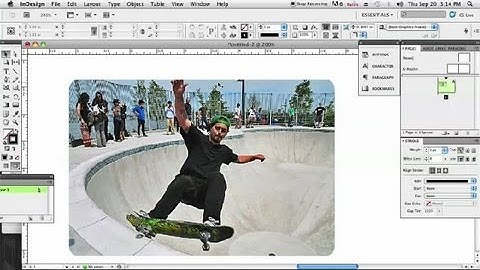 How to Round the Corners of a Frame in InDesign : InDesign & Graphics
