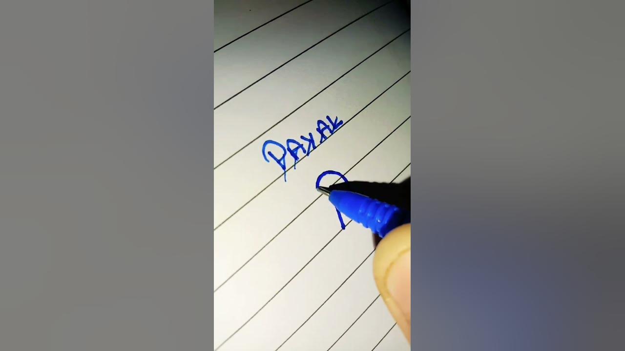 How To Create Brand Name Logo Payal Panchaal handwriting logosign how-to-create-brand-name-logo-payal-panchaal-handwriting-logosign
