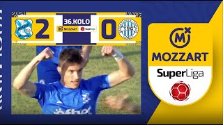 Mozzart Bet Super liga 2023/24 - 36.Kolo: MLADOST – TSC 2:0 (1:0)