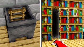 Minecraft : 3 Pintu Rahasia Simple Redstone Di Minecraft PE / Bedrock