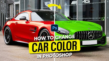 How To Change Car Color in Photoshop | Photoshop Tutorial 2025 | Am Graphix