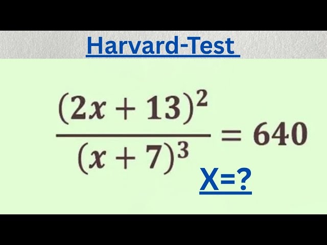 Solving Complex Algebraic Equations Through Strategic Substitution