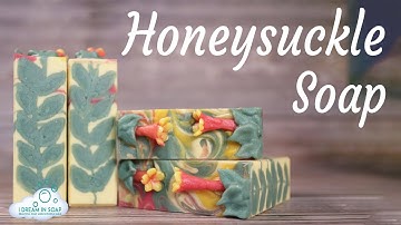 Cold process soap making tutorial, hanger swirl, soap dough flowers, soap piping