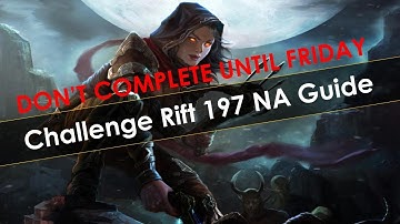 Diablo 3 Challenge Rift 197 NA Guide DO NOT COMPLETE UNTIL FRIDAY