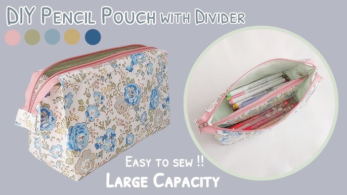 How to make a large capacity pencil case, diy large pencil case