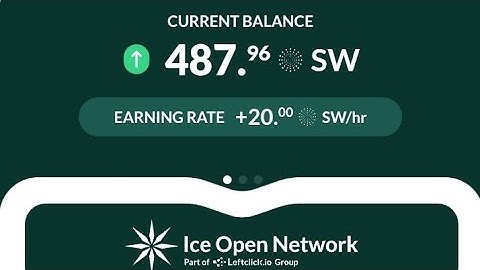 join sunwaves token mining | ice open network #sunwaves #iceopen