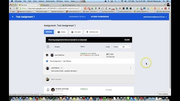 Creating Assignments in Google Classroom