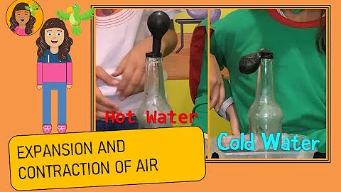 Expansion And Contraction Of Air | JUNIOR SCIENCE EXPERIMENTS