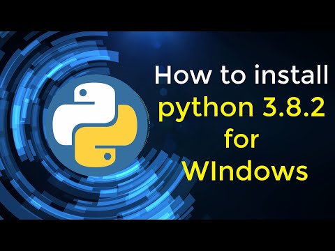 Install python 3.8.2