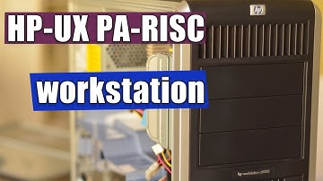 HP-UX 11v1 11.11 boot - HP 9000 785 C8000 PA-RISC workstation