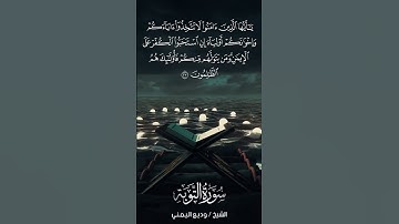 سورة التوبة | At-Tawbah | آية 23 | الشيخ وديع اليمني