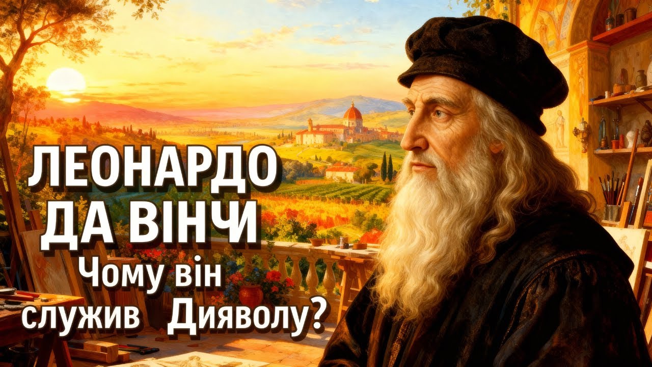 ЛЕОНАРДО ДА ВІНЧІ: Як бастард-самоучка став найбільшим генієм світу | ІСТОРІЯ ДЛЯ СНУ