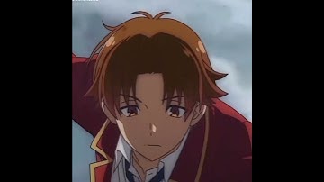 Who made Ayanokoji smiles ? 🤨 🧐