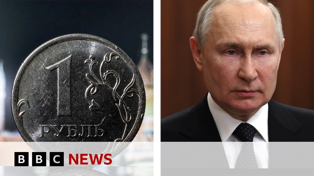 Russian ruble falls to 15-month low before recovering after Wagner revolt – BBC News