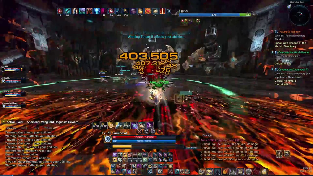 TERA - RK9 - Gunner last boss