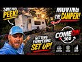 SNEAK PEEK OF THE NEW COMEON360 SETUP!