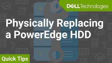 PowerEdge: How to physically replace a HDD QuickTips