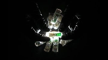 The ingestible bacterial-electronic sensor