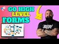 Building forms in go high level by the marketing savage