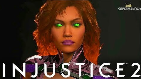 Injustice 2 How To Play Starfire! Combo, Setups & More - Injustice 2 "Starfire" Gameplay