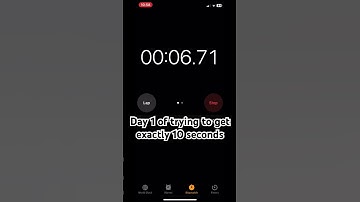 Day 1 of trying to get exactly 10 seconds #blowup #daily #day1