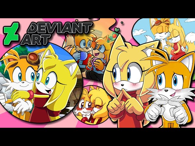 TAILS HAS GIRLFRIENDS?! - Tails and Zooey VS DeviantArt Part 2